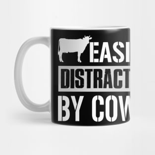 Easily Distracted By Cows Mug